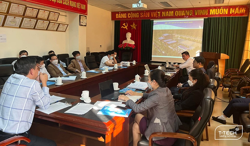 Cuộc họp về công nghệ Lò đốt rác T-Tech tại tỉnh Lai Châu